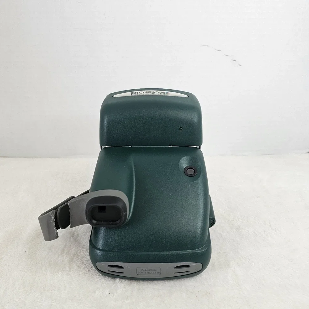 Polaroid Vintage One Step Express Green 600 Instant Film Camera w/Carrying Bag